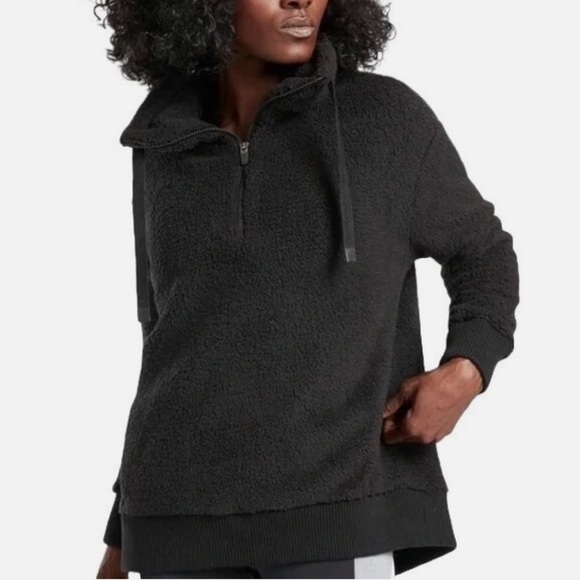Athena Tops - Athleta Talus Sherpa Half Zip Pullover